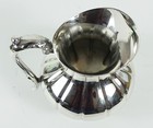 Hotel Style Silver Plated Footed And Handled Water Pitcher Beautiful