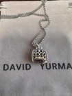 David Yurmanpetite Albion Pendant Necklace With Blue Topaz And Diamonds 17 