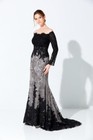 Yvonne D By Mon Cheri Black Charcoal Mother Of Bride Formal Event Dress 14