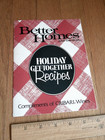 Vtg Cribari Wines Better Homes   Gardens Holiday Recipe Booklet Wine Suggestions