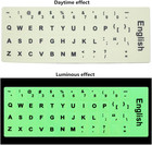 English Sticker Glow In The Dark  Luminous Replacement Keyboard Sticker For Lapt