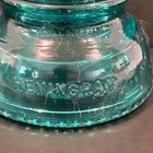 Hemingray 40 Aqua Blue Green Glass Insulator