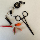 Bundle 2  Black And Stealthy Fly-fishing Accessories - Fresh Or Saltwater Use