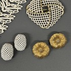 Vintage Gold Tone Jewelry Monet Brooch Earrings Napier Earrings Leru Bracelet