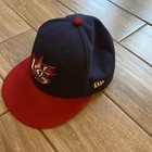 World Baseball Classic Hat Cap Blue Red Fitted 7 1 4 Usa New Era Mens Pre-owned