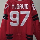 Connor Mcdavid Team Canada  97 Bauer Olympic Hockey Jersey Size 50 Nwt Red