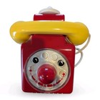 Vintage Ambi Toys Ambiphone Pull Along Toy With Original Box Fair Condition