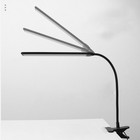 Led Desk Lamp Adjustable Neck Lamp With Clamp Eye-caring Reading Desk Light 5v