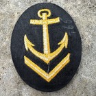 Original Wwii Ww2 German Navy Kriegsmarine Senior Boatswain Nco Rank Trade Badge