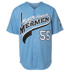 Blue Men s Baseball Jerseys 55 Kenny Powers Eastbound   Down Charros Myrtle