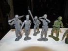 Marx German   Us 2 5  Army Wwii Soldiers Mcmlxiii   1963 Lot Of 8