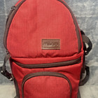 Mosiso Dslr Camera Sling Bag Case Backpack Red Nikon Canon Sony Free Ship