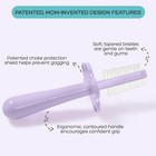 Infant Toothbrush  Baby Finger Toothbrush  2 Pack  Lavender And Yellow