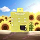 Cute Instant Print Camera For Kids - Yellow Color -  Takes Photos And Videos 