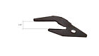 7 - Backhoe   Skid Steer Bucket Weld On Shanks- Fits 23   230 Teeth - 2740-zw-23