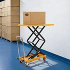 349 27kg 770lbs Hydraulic Lift Table Material Handling Transportation Platform