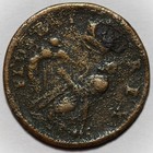 C 1670 New Jersey St  Patrick Farthing  Martin 1d 2-ca 9 - Copper Colonial Coin