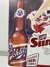 Schlitz Beer Malt Liquor Metal Sign - Summer Of 69 - 1969 - Retro Ad