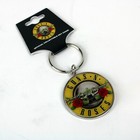 Guns N  Roses Bullet Logo Keychain