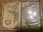 Shrink Wrapped  Vintage Caspari Double Deck Playing Cards World Map Pc109 Mib