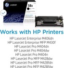 Hp 58x  cf258x  Black High Yield Toner Cartridge For Hp Laserjet