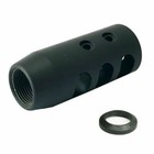 Us  All Steel  1 2x28 Tpi Low Concussion Competition Muzzle Brake For 223