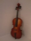 Vintage Doll Realistic Violin Fiddle Toy Musical Instrument 8  Plastic Figurine