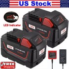 18v Battery For Milwaukee For M18 8 0 9 0 12 0ah Extended Lithium 48-11-1880 Us