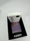 Zippo Crown Royal Cursive Logo Lighter 49459 - White Purple - New