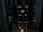 Ludwig Universal Brass 8x14 Snare Drum Lu0814 With Black Nickel Hardware