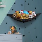 Simple Houseware 2 Pack Stuffed Animal Toy Hammock Net  Corner Wall Storage For 
