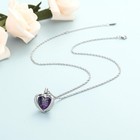 Cremation Heart Urn Necklace - Memorial Pendant For Ashes Keepsake Locket