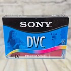 Sony Dvm60r Mini Dv Digital Video Cassette 60 90min Premium Color 2pk New Sealed