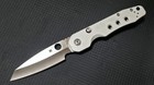 Spyderco Smock Cpm-cruwear Satin Blade Satin Aluminum Handles C240alcwp