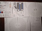 Star Trek 1 537 Aztec Decals For  Uss Enterprise  3 Versions 