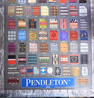 2010 Pendleton Woolen Mills Store Display Poster 22  X 28  Blanket Collection