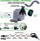 Central Vacuum Carpet Cleaning Kit With 50ft High-voltage Hose And Adjustable