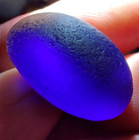 Flawless Layered Cobalt Blue Multi Stunner  10 - Real Davenport Beach Sea Glass