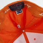 Flexfit Classic Original 6-panel Fitted Baseball Cap Hat Orange Plain S-m