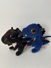 Ty Beanie Boos Lot Of 2 Anora   Saffire Plush Dragon Stuffed Toy