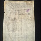 1864 New Mexico Mining Co  Stock Certificate 11 Shares     Rare Civil War Era