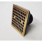 Kohler 9136-2mb Clearflo Tile-in Shower Drain - Vibrant Brushed Moderne Brass