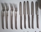Wwii Great Britain Royal Air Force Raf Officer Canteen Cutlery 23 Pieces Set
