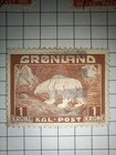 Greenland Used Collection Page Polar Bear Ship 1kr 2kr Thule 1935 Early Issues