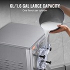 Commercial Ice Cream Machine  18 L h Yield  1780w Single Flavor Hard Serve