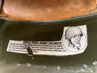 Vintage Post Wwii Swiss Army Military Paratrooper Helmet  Alst