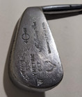 Vintage Spalding Bros  Wood Shaft Symetric Set Rh 4 Iron