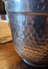 Vintage Hammered Aluminum Ice Bucket W  Handles Made In Italy