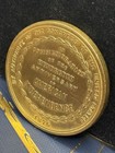 1876 Us Centennial Exposition Official Gilt Medal Hk-22 So-called Dollar