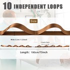 Stretching Strap With 10 Loops  Straps For Stretching Physical Therapy Equipment